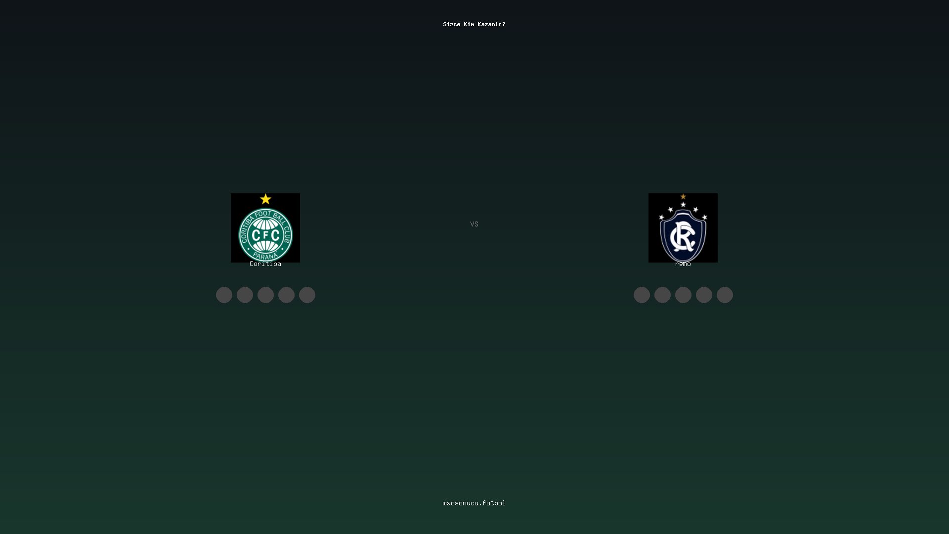 Coritiba - remo maç görseli