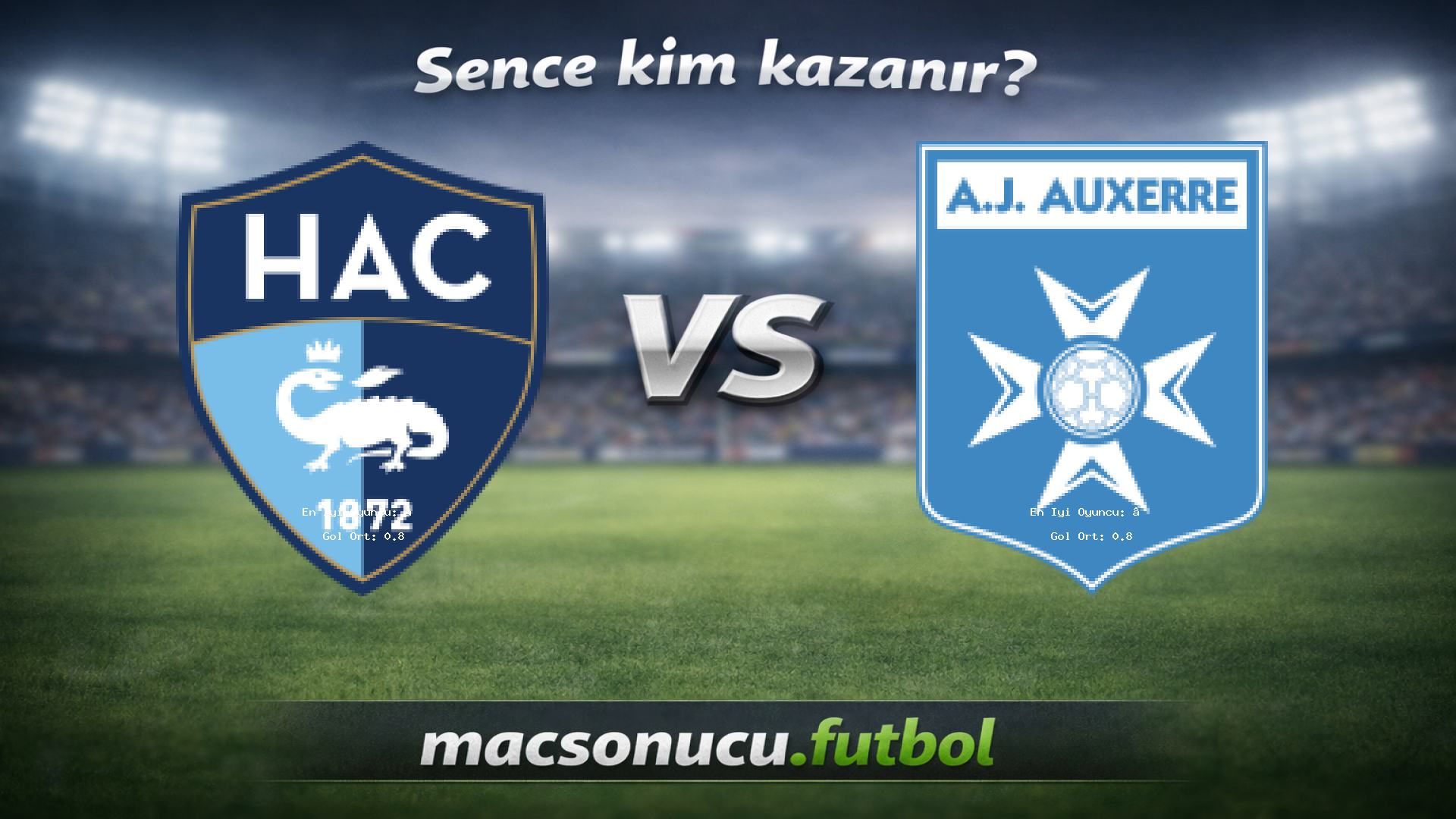 Le Havre - Auxerre maç görseli