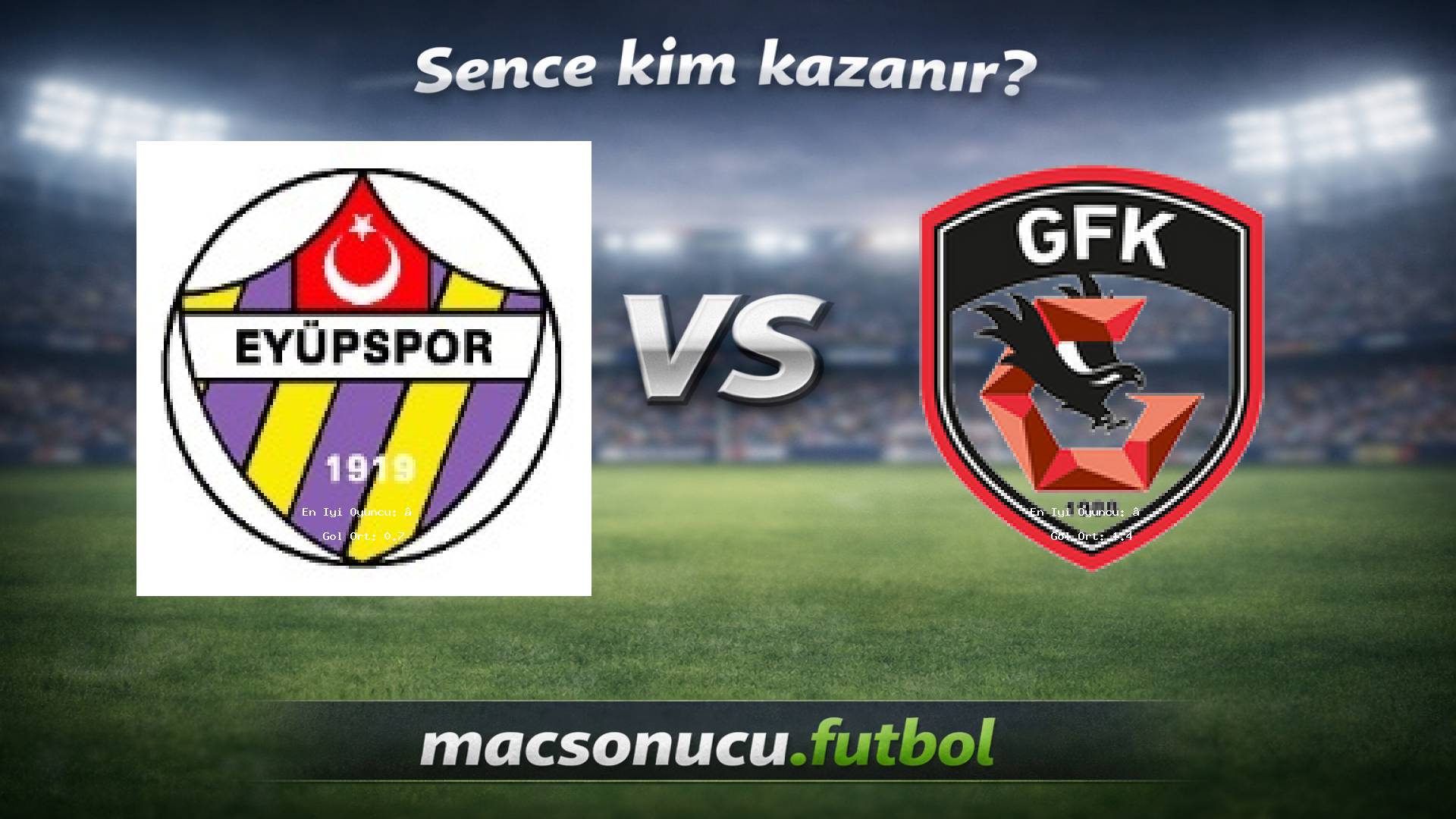 Eyüpspor - Gaziantep FK maç görseli