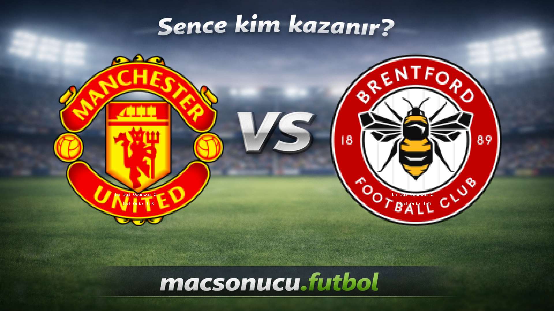 Manchester United - Brentford maç görseli