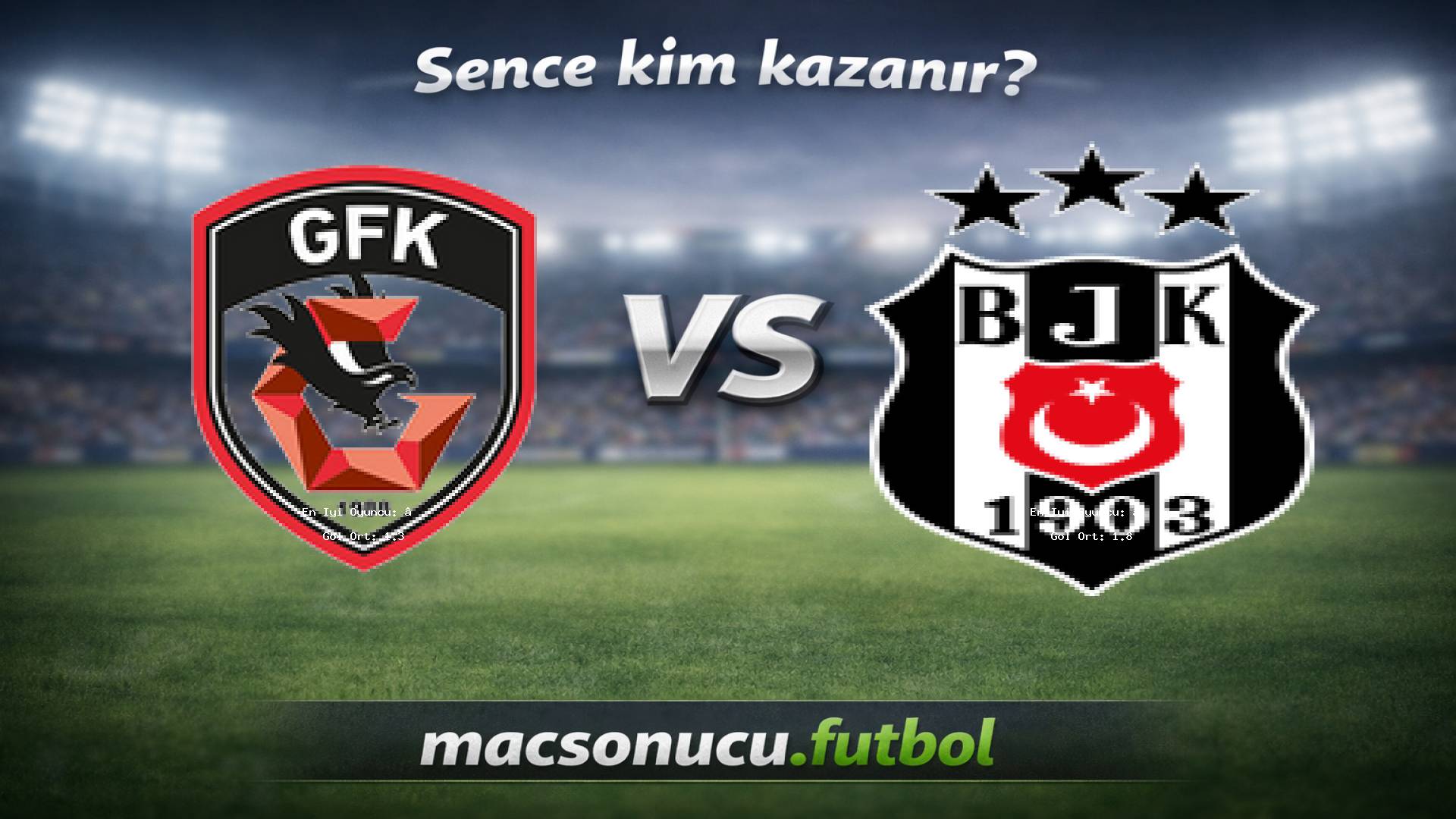 Gaziantep FK - Beşiktaş maç görseli